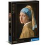 Voir la diapositive 1 : CLEMENTONI Puzzle 1000 pièces La Jeune Fille à la perle Johannes Vermeer