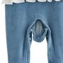 Voir la diapositive 4 : Petit Béguin Pyjama bébé en velours Polarmoon