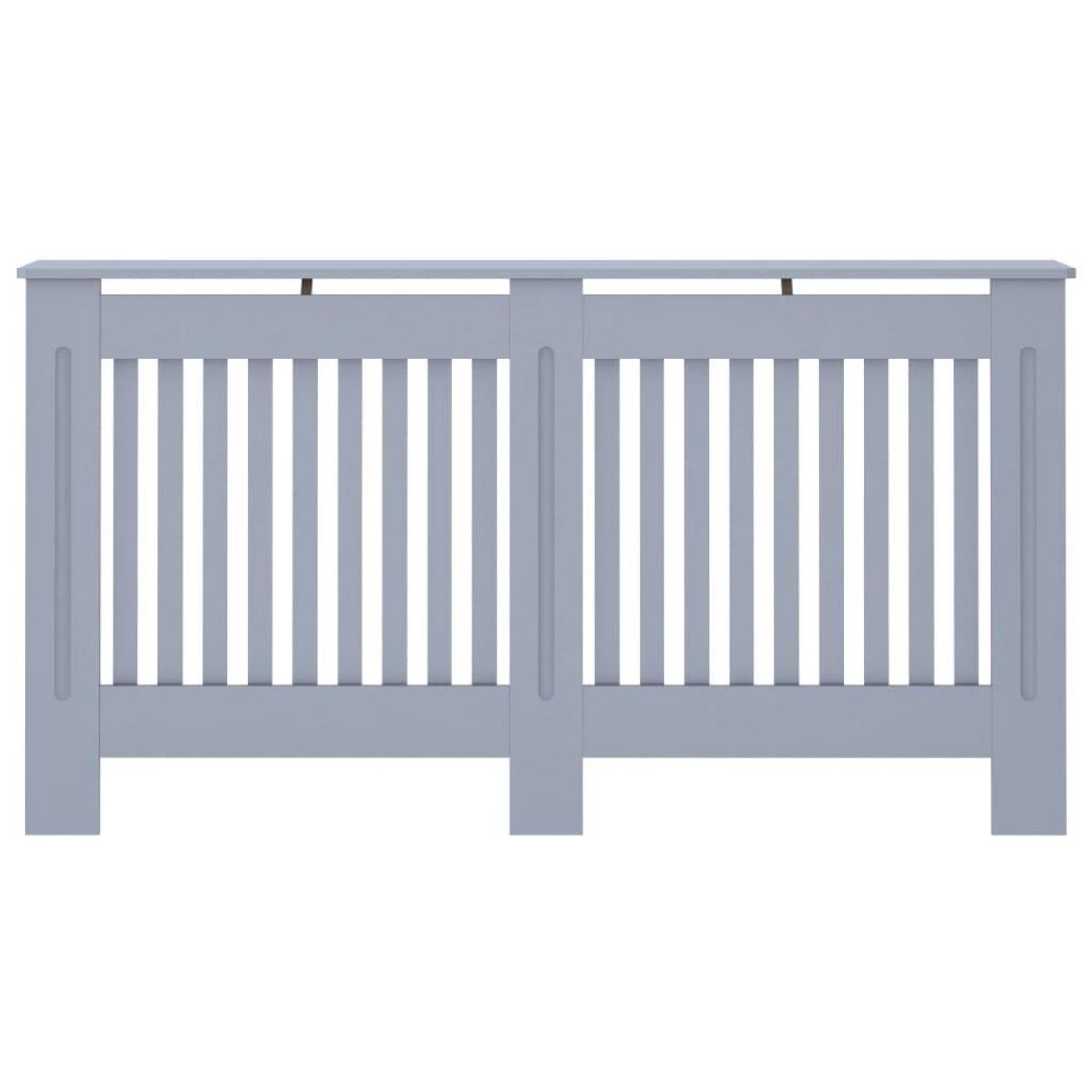 VIDAXL Cache-radiateur anthracite 152x19x81,5 cm MDF