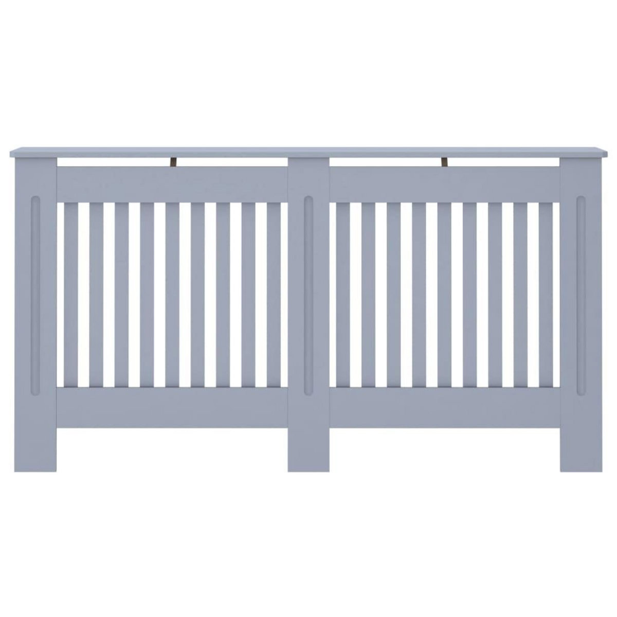 VIDAXL Cache-radiateur anthracite 152x19x81,5 cm MDF