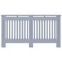 Voir la diapositive 3 : VIDAXL Cache-radiateur anthracite 152x19x81,5 cm MDF