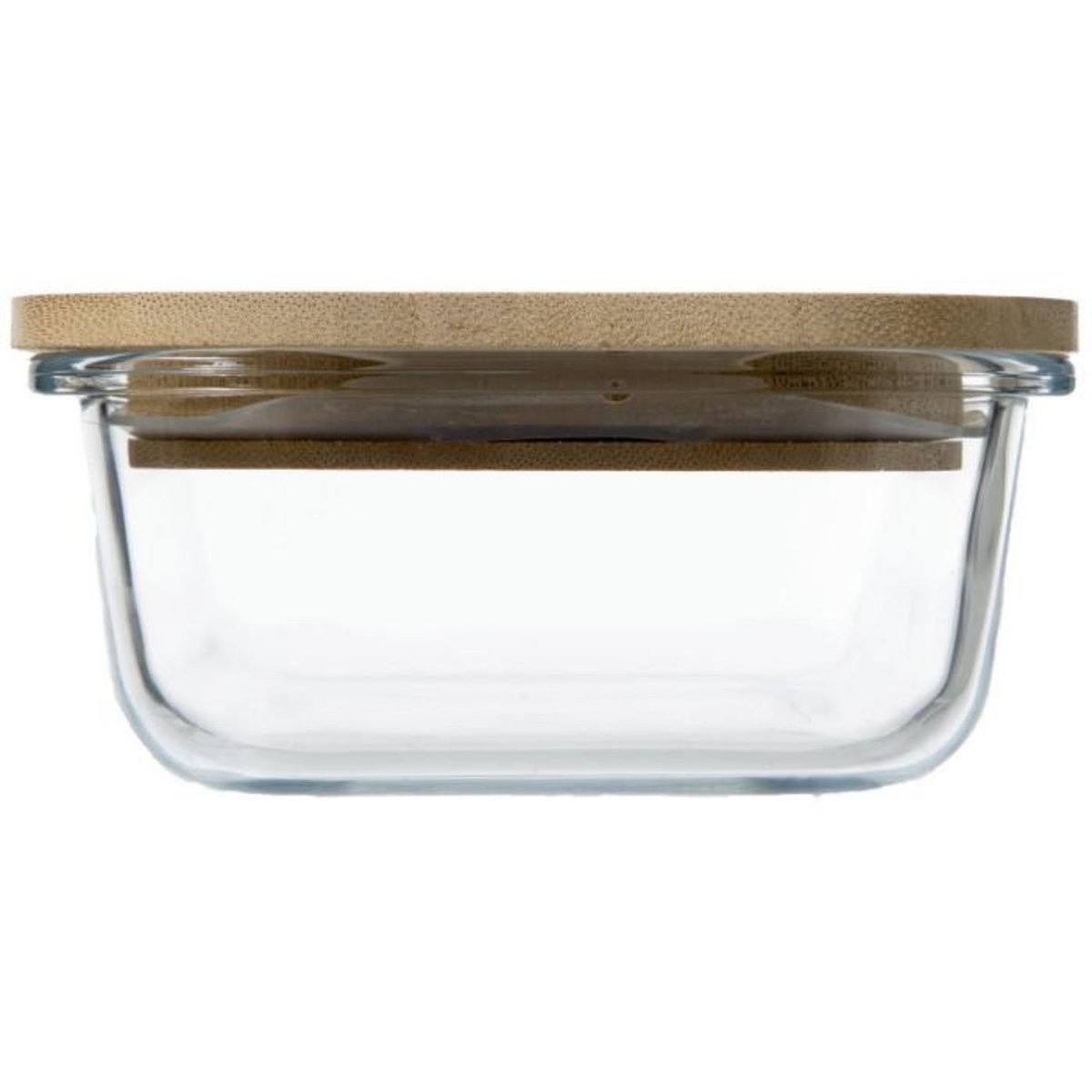 FIVE Bocal en Verre  Bambou  0,38L Transparent