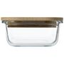 Voir la diapositive 6 : FIVE Bocal en Verre  Bambou  0,38L Transparent