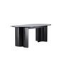 Voir la diapositive 4 : Paris Prix Table à Manger Design  Tyreso  220cm Noir