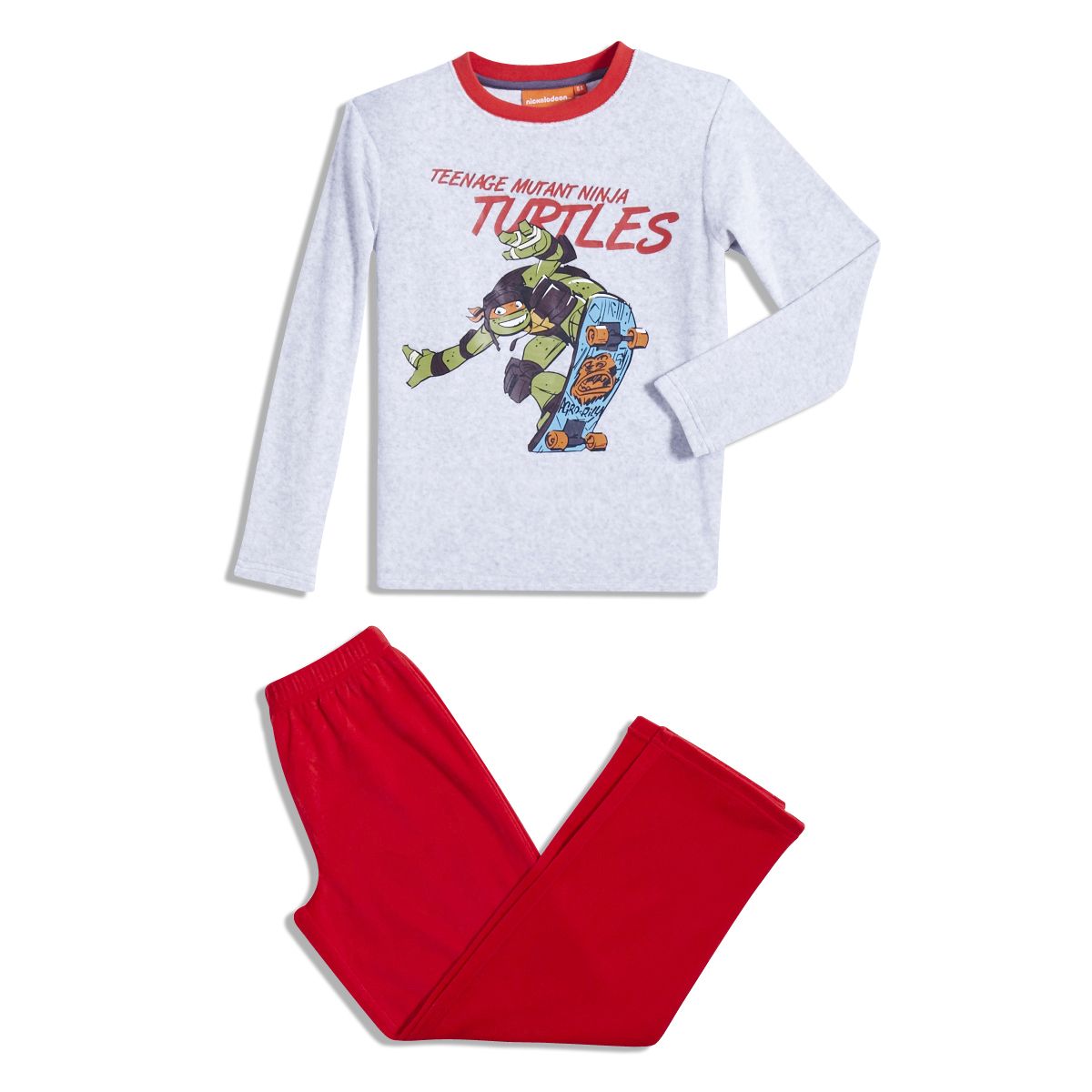 TORTUES NINJA Pyjama velours garçon du 2 au 10 ans 
