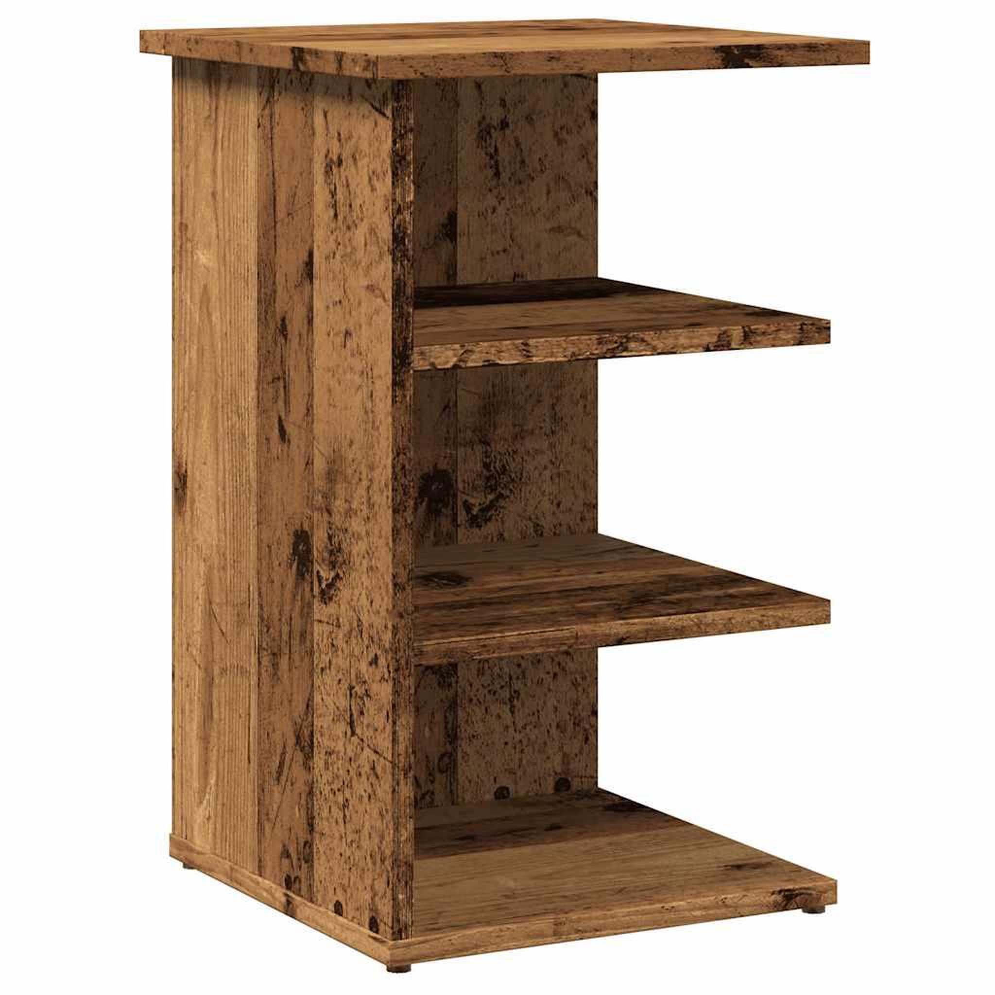 Voir la diapositive 2 : VIDAXL Buffet vieux bois 35x35x55 cm bois d'ingenierie