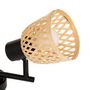 Voir la diapositive 2 : ATMOSPHERA Plafonnier 2 Lampes Orientables  Lio  28cm Naturel