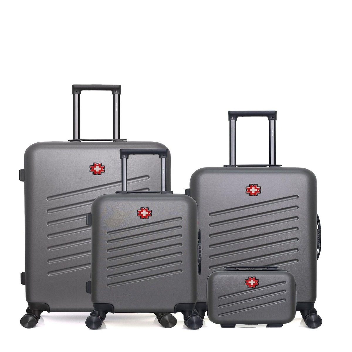 SWISS KOPPER SWISS KOPPER - LOT DE 4 - Valises grand format, weekend, cabine et vanity ZURICH