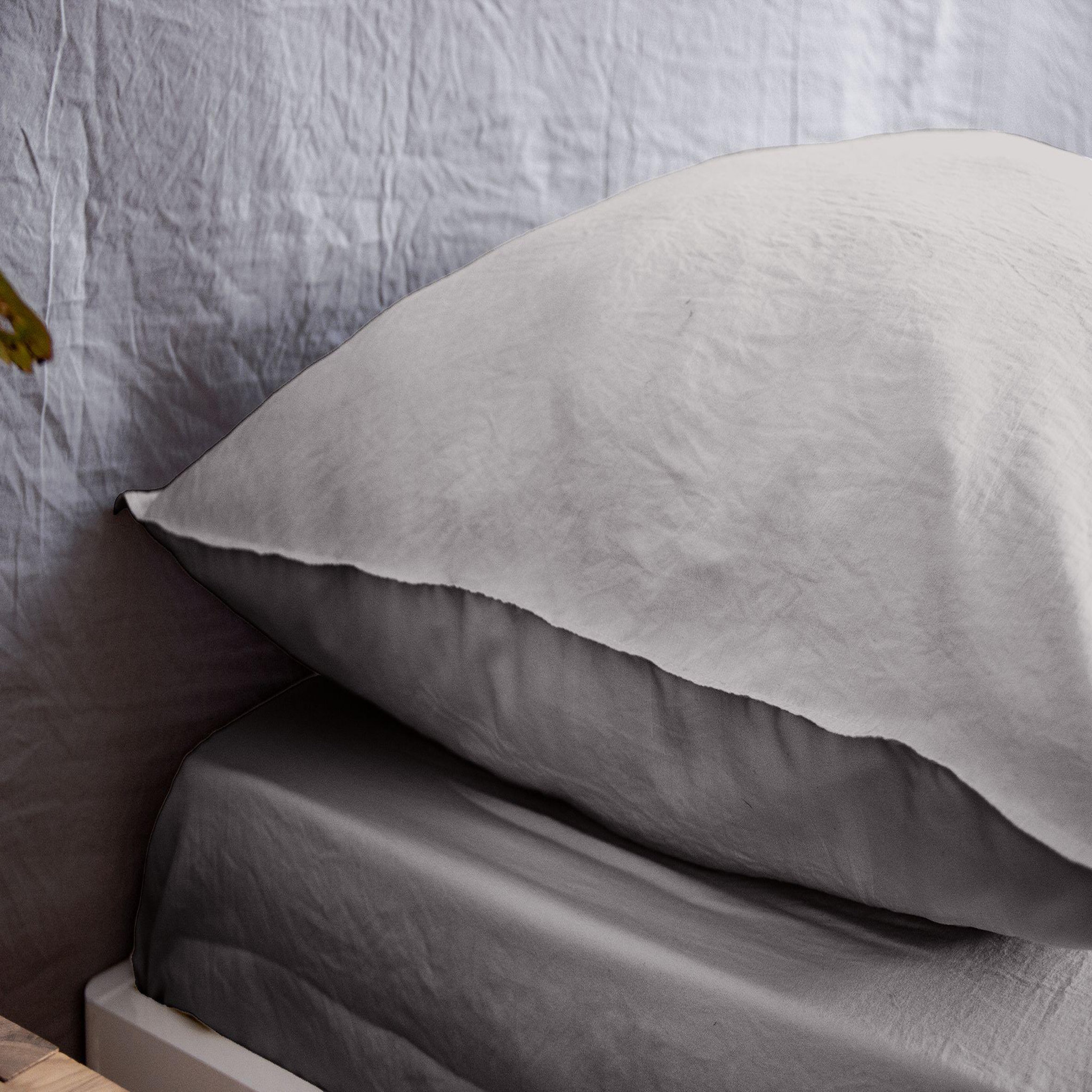 Voir la diapositive 2 : COTE DECO Drap housse - 100% microfibre lavée