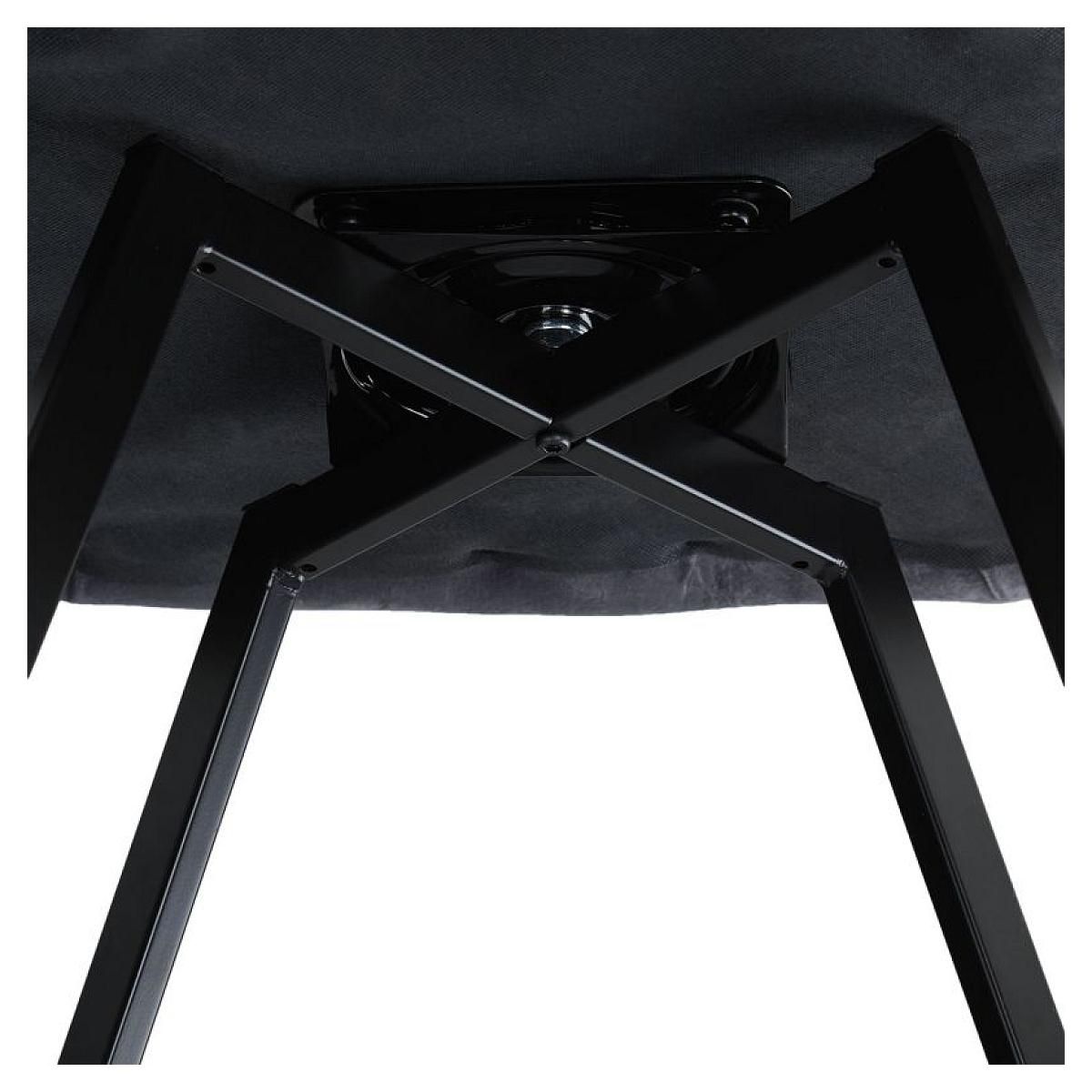 HomeStyle4U Chaise de salle à manger lot 6 chaises gris