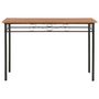 Voir la diapositive 5 : VIDAXL Ensemble de salle a manger 5 pcs MDF et acier Marron