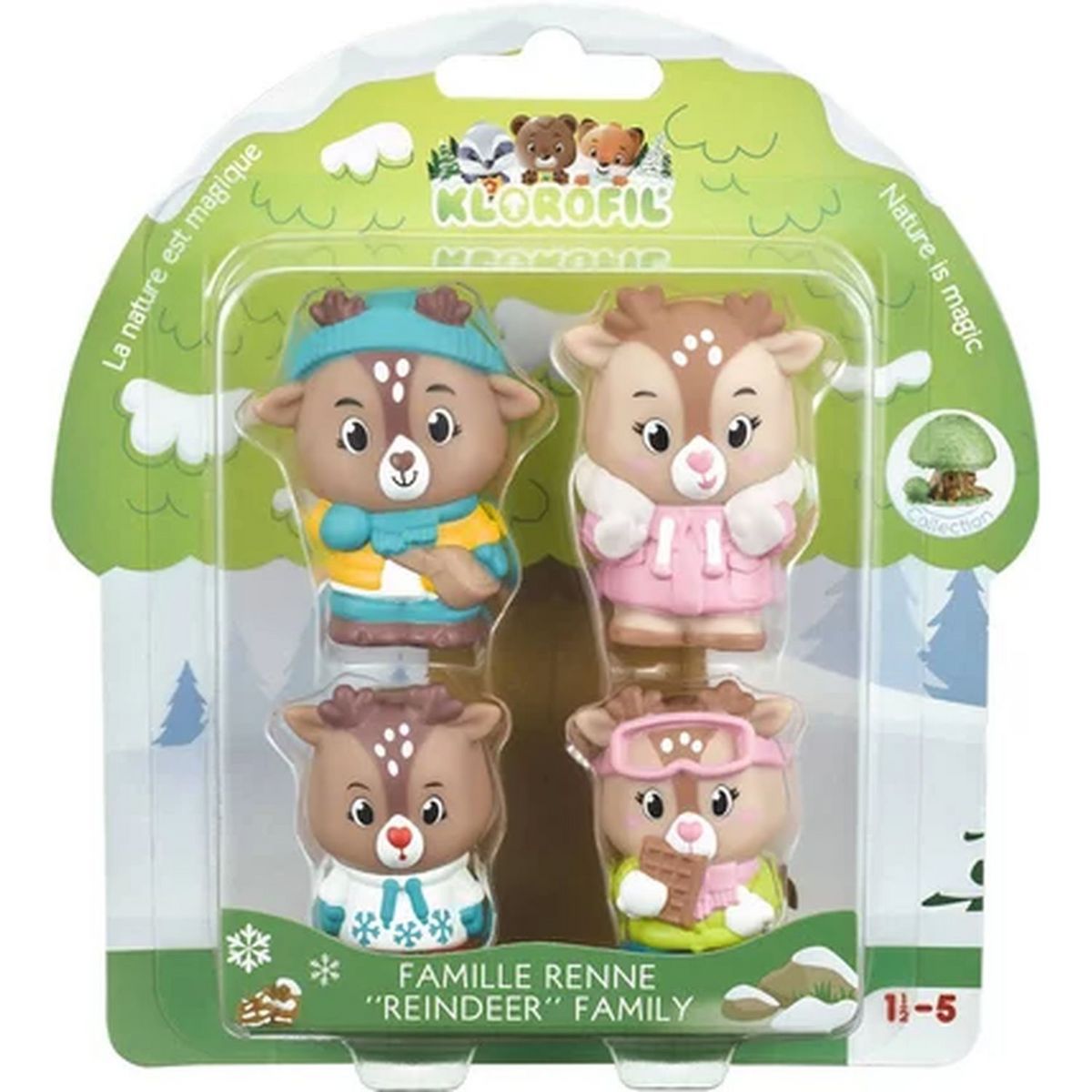 VULLI Glagla Klorofil 4 figurines