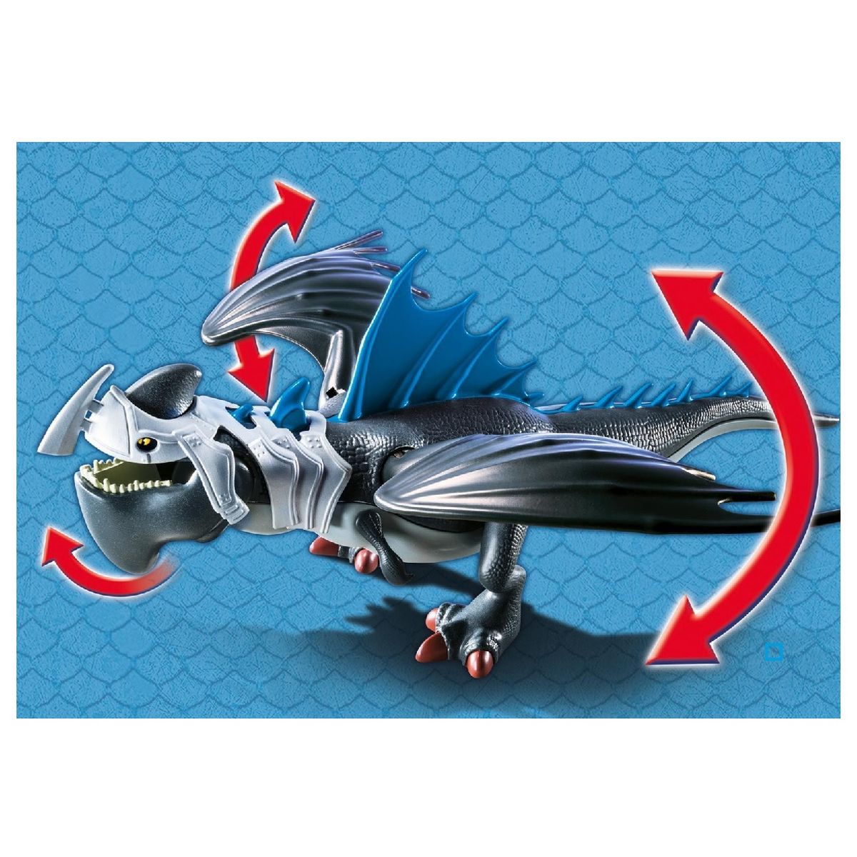 PLAYMOBIL 9248 - Dragons - Drago avec dragon de combat