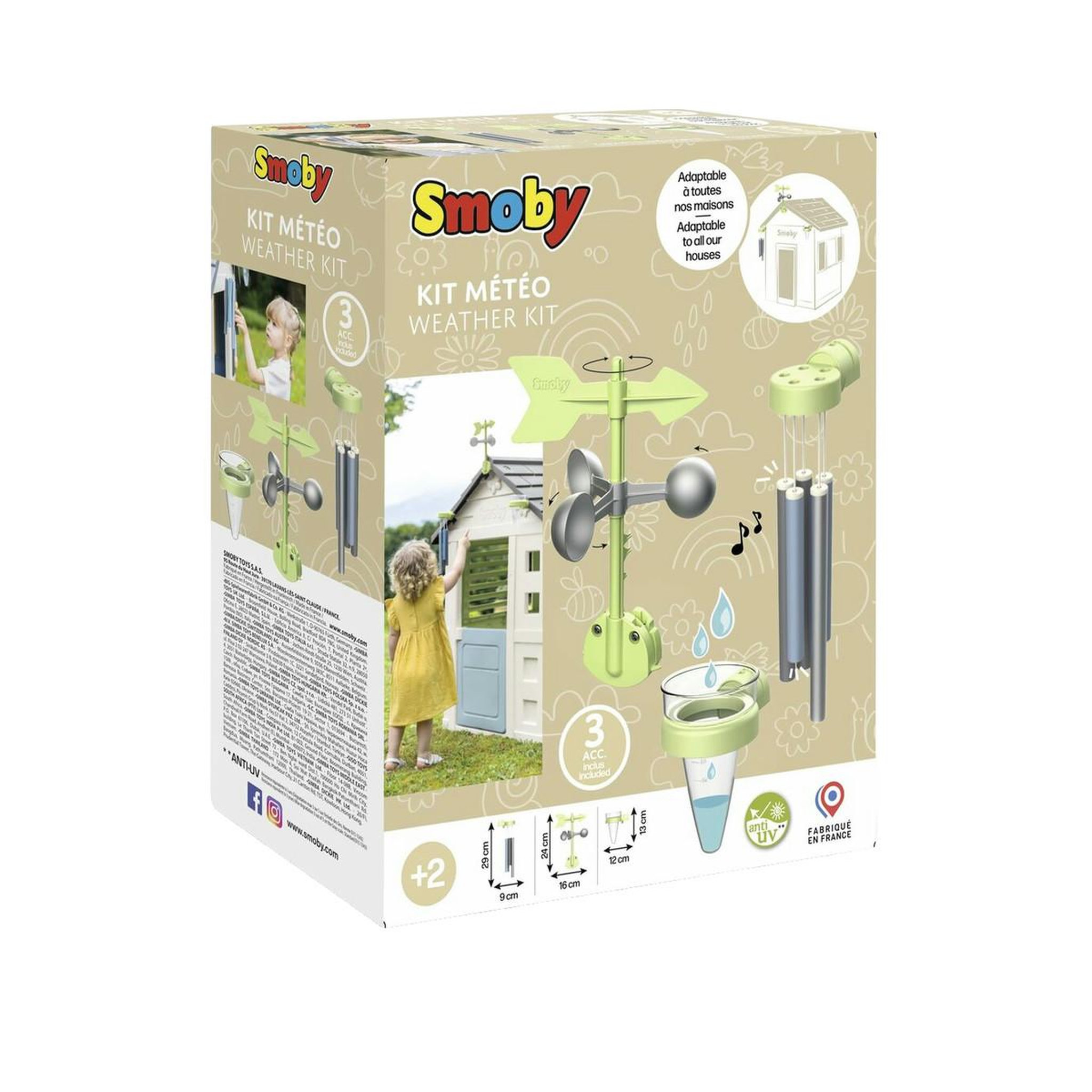 Voir la diapositive 2 : SMOBY SMOBY - SMOBY Life - Kit Météo