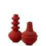 Voir la diapositive 2 : Paris Prix Pot avec Col Design  African  40cm Rouge