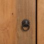 Voir la diapositive 5 : ATMOSPHERA Buffet 3 portes en bois de Manguier Ajmal - Marron