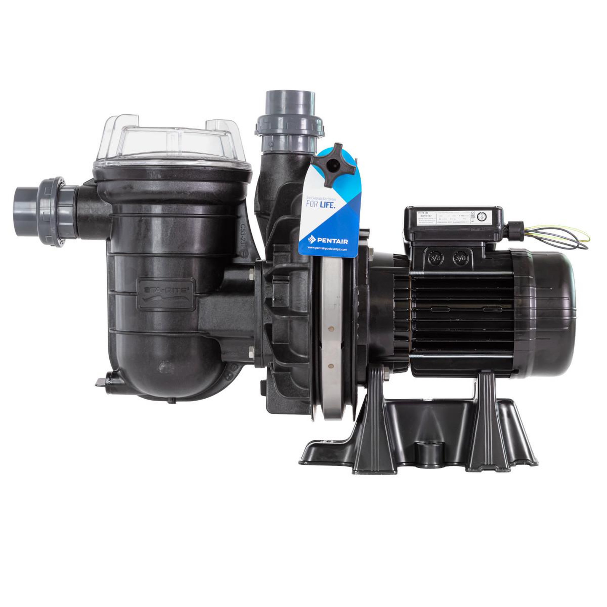 Voir la diapositive 4 : Sta rite Pompe à filtration 1.5 cv, 20m3/h mono - P-STR-151E2
