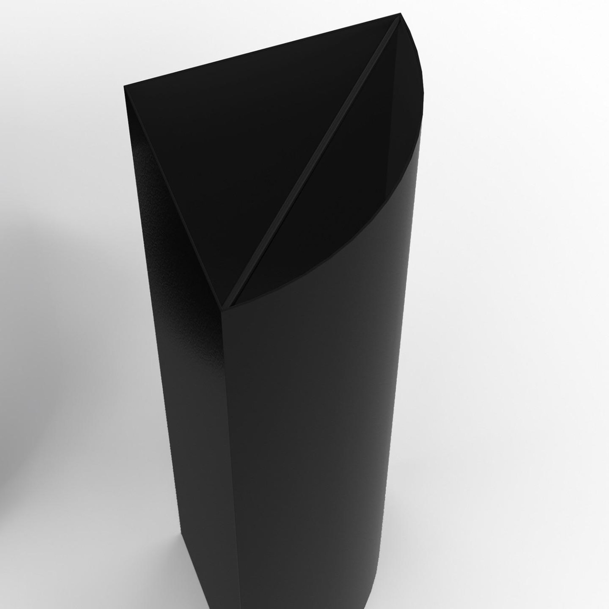 Voir la diapositive 6 : ID MARKET Réservoir à granulés rond 30 kg noir 4 compartiments détachables avec bec verseur rangement à pellets 35 x 35 x 63,5 cm