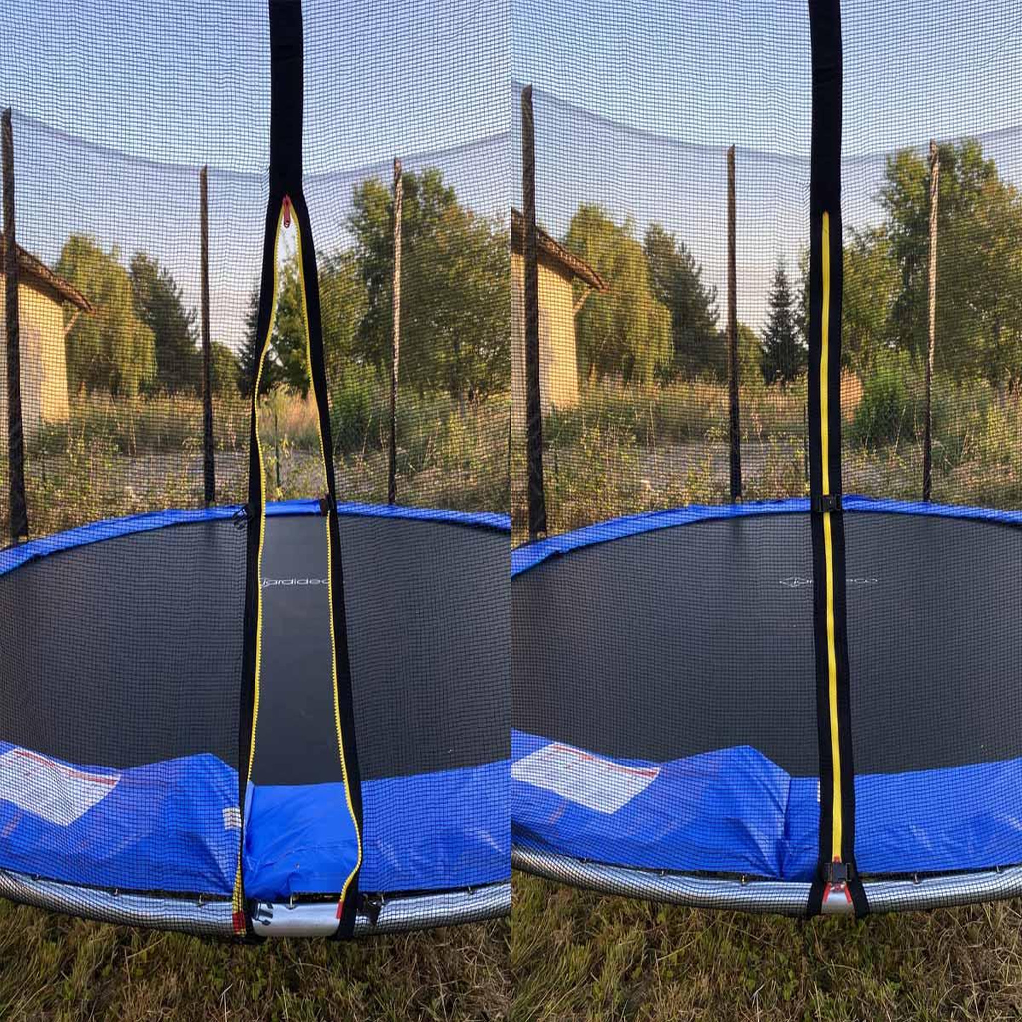 Voir la diapositive 5 : JARDIDECO Trampoline atlas ø 2,44 m bleu - jardideco