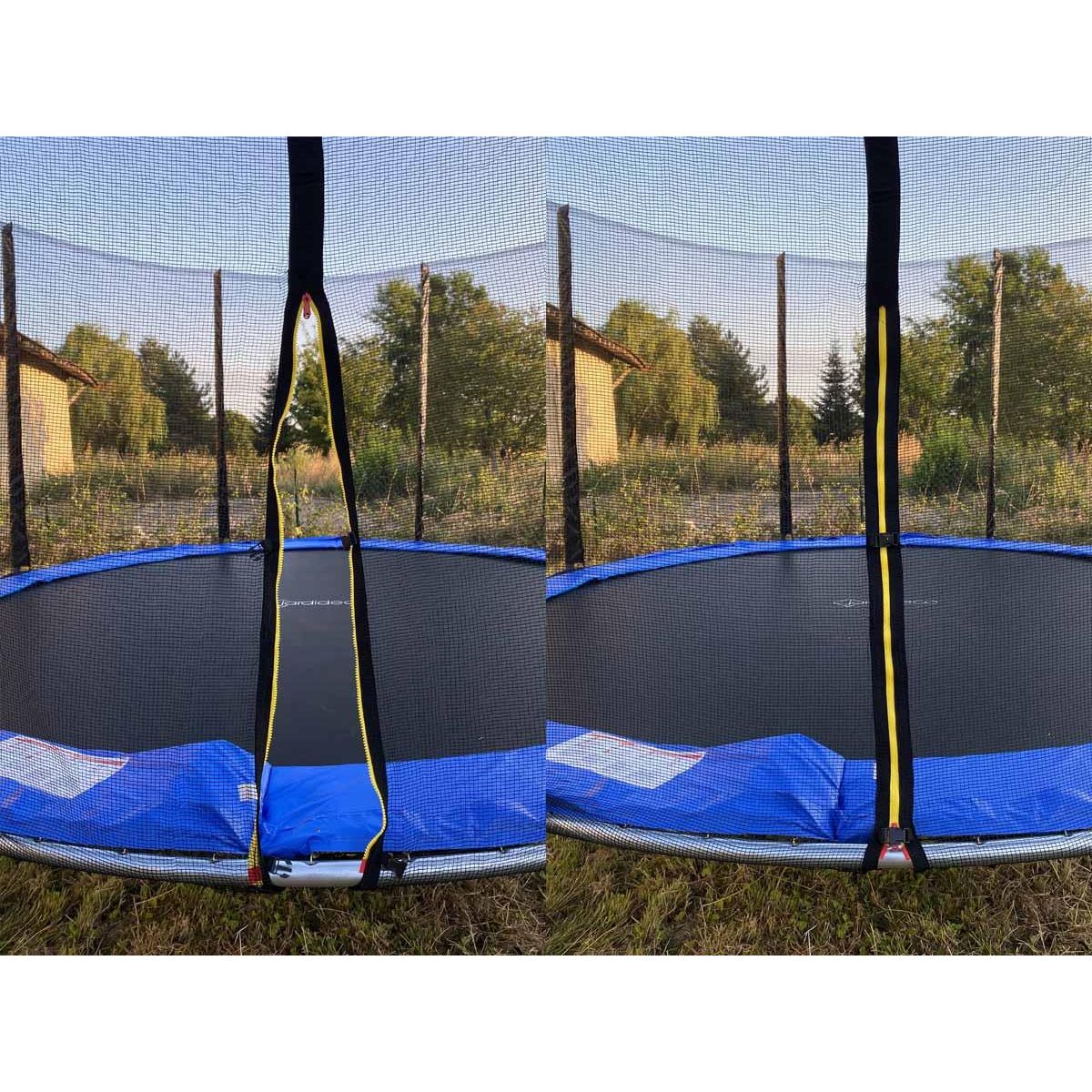 JARDIDECO Trampoline Atlas Ø 2,44 m Bleu - Jardideco