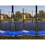 Voir la diapositive 5 : JARDIDECO Trampoline Atlas Ø 2,44 m Bleu - Jardideco