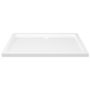 Voir la diapositive 3 : VIDAXL Receveur de douche rectangulaire ABS Blanc 80x110 cm