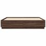 Voir la diapositive 4 : VIDAXL Cadre de lit sans matelas chene marron 200x200 cm