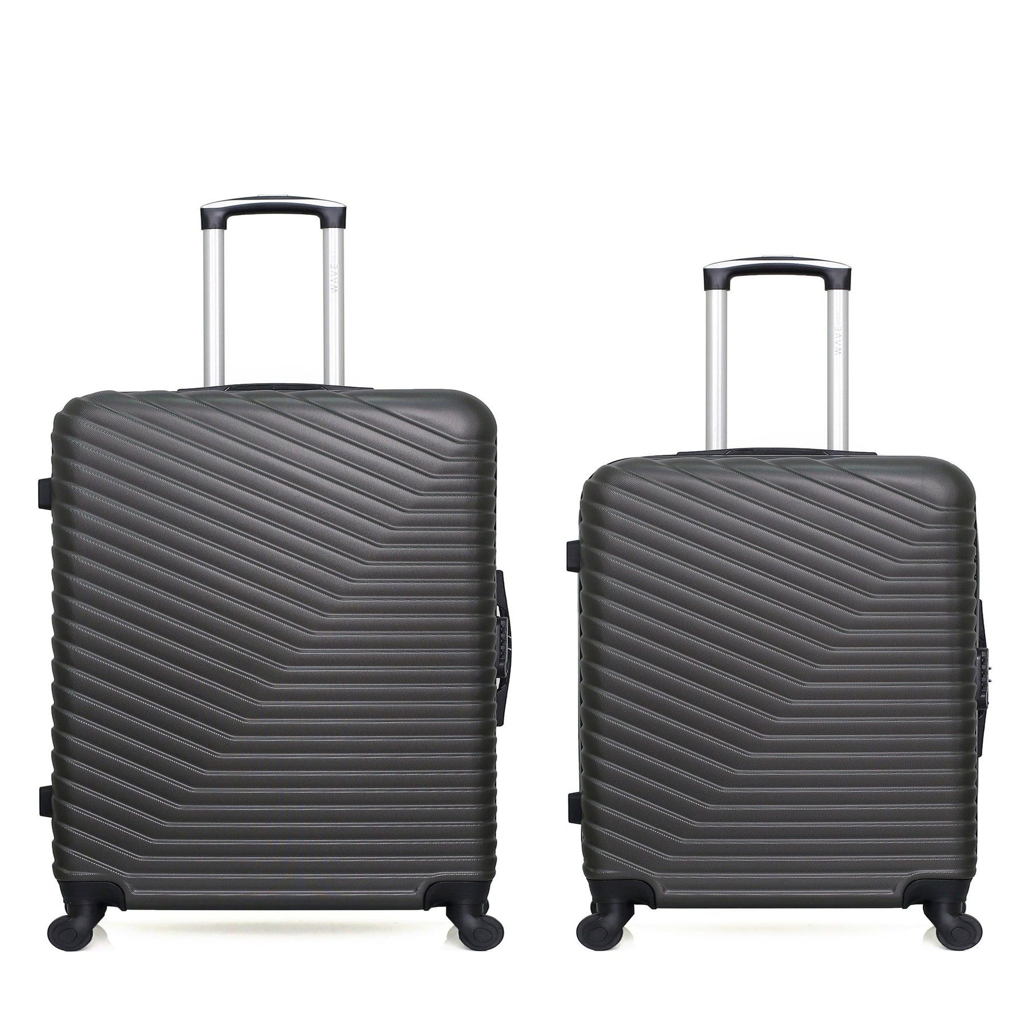 WAVE PARIS Wave paris - lot de 2 - valise grand format et valise weekend lena