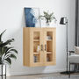 Voir la diapositive 3 : VIDAXL Armoire murale chene sonoma 69,5x34x90 cm