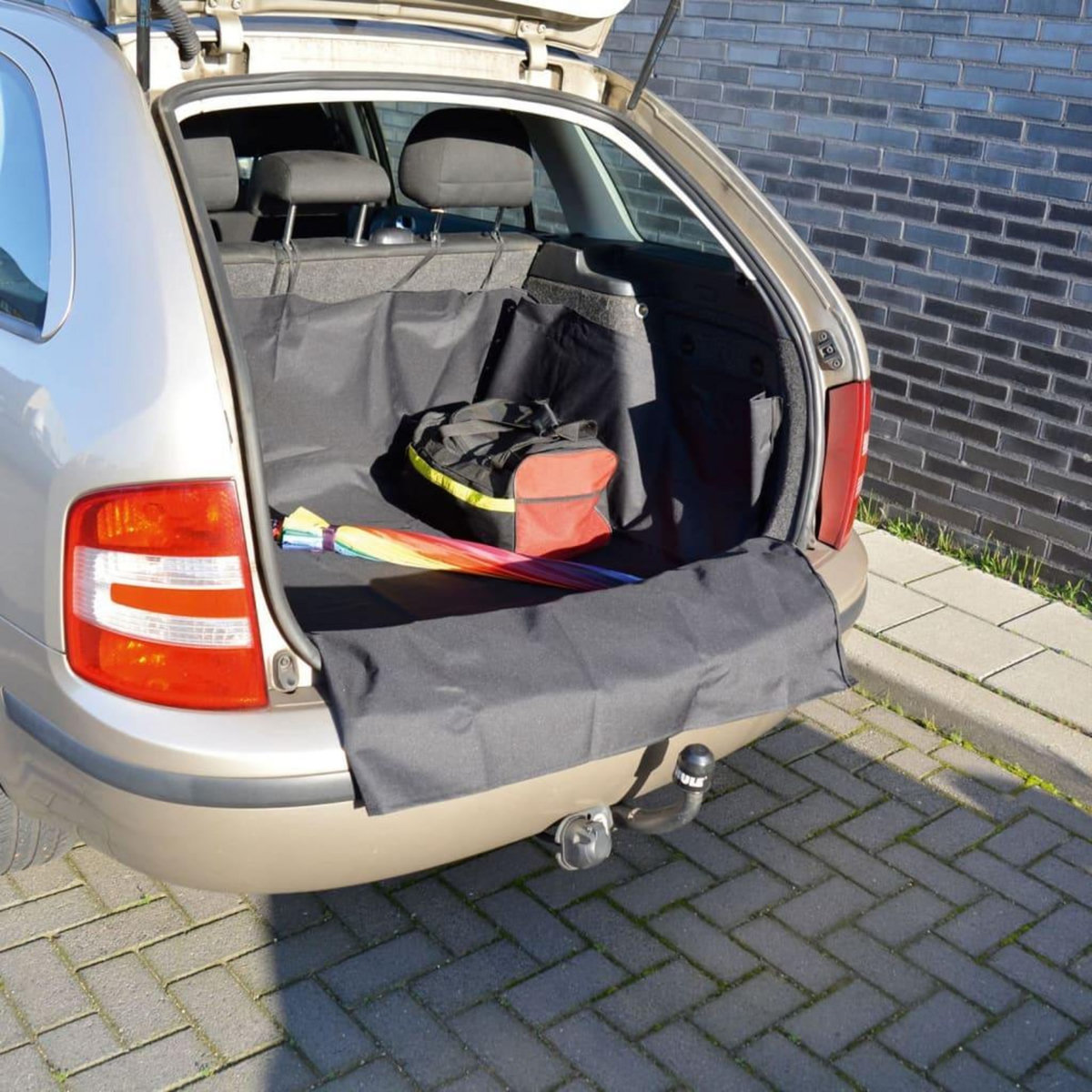 Carpoint Carpoint Tapis de protection des coffre auto 110x100x40 cm Noir