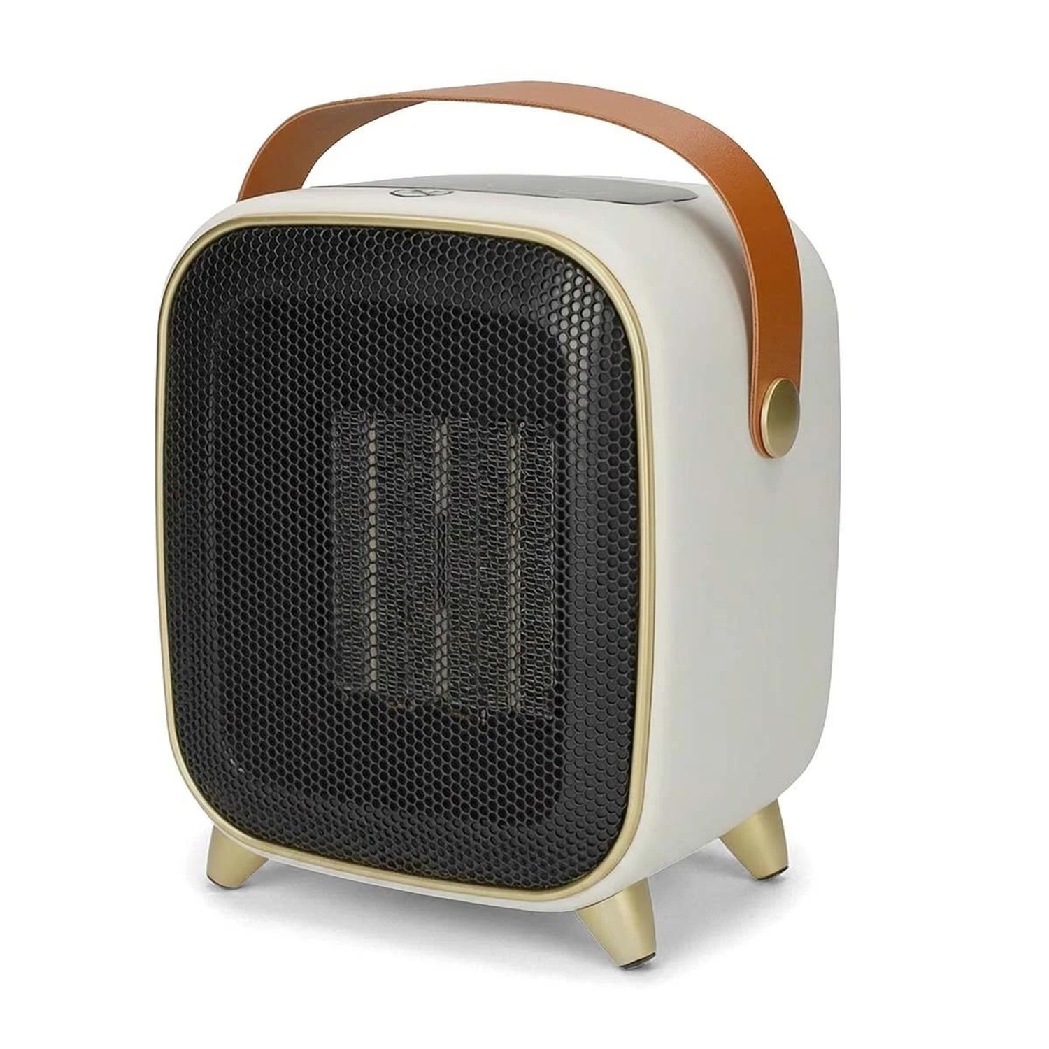 Chauffage d'appoint Céramique PTC 900/ 2 Puissances Thermostat Minuterie 12h écran LED Sécurité Anti basculement Nedis