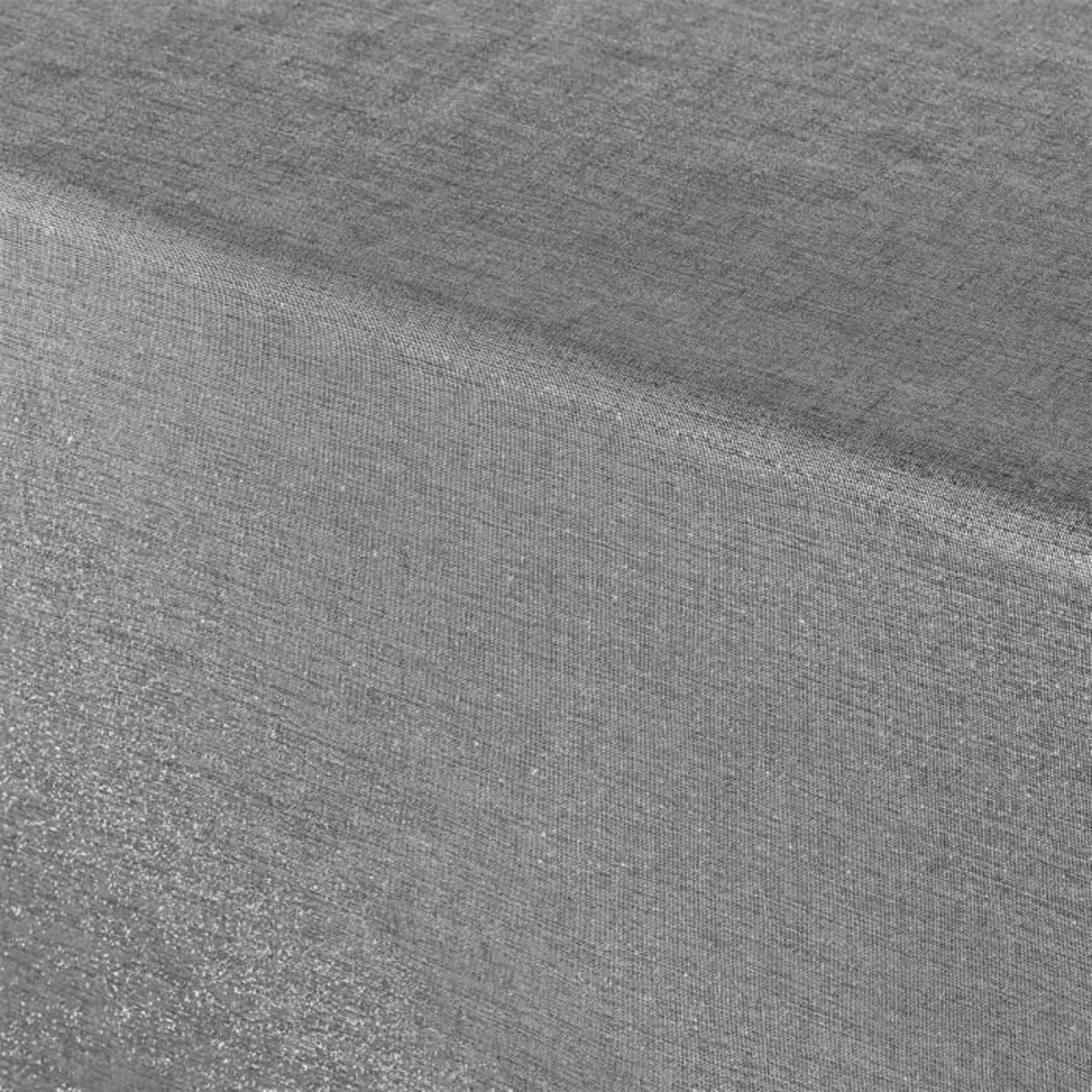 Paris Prix Nappe Rectangulaire  Silvery  140x240cm Gris