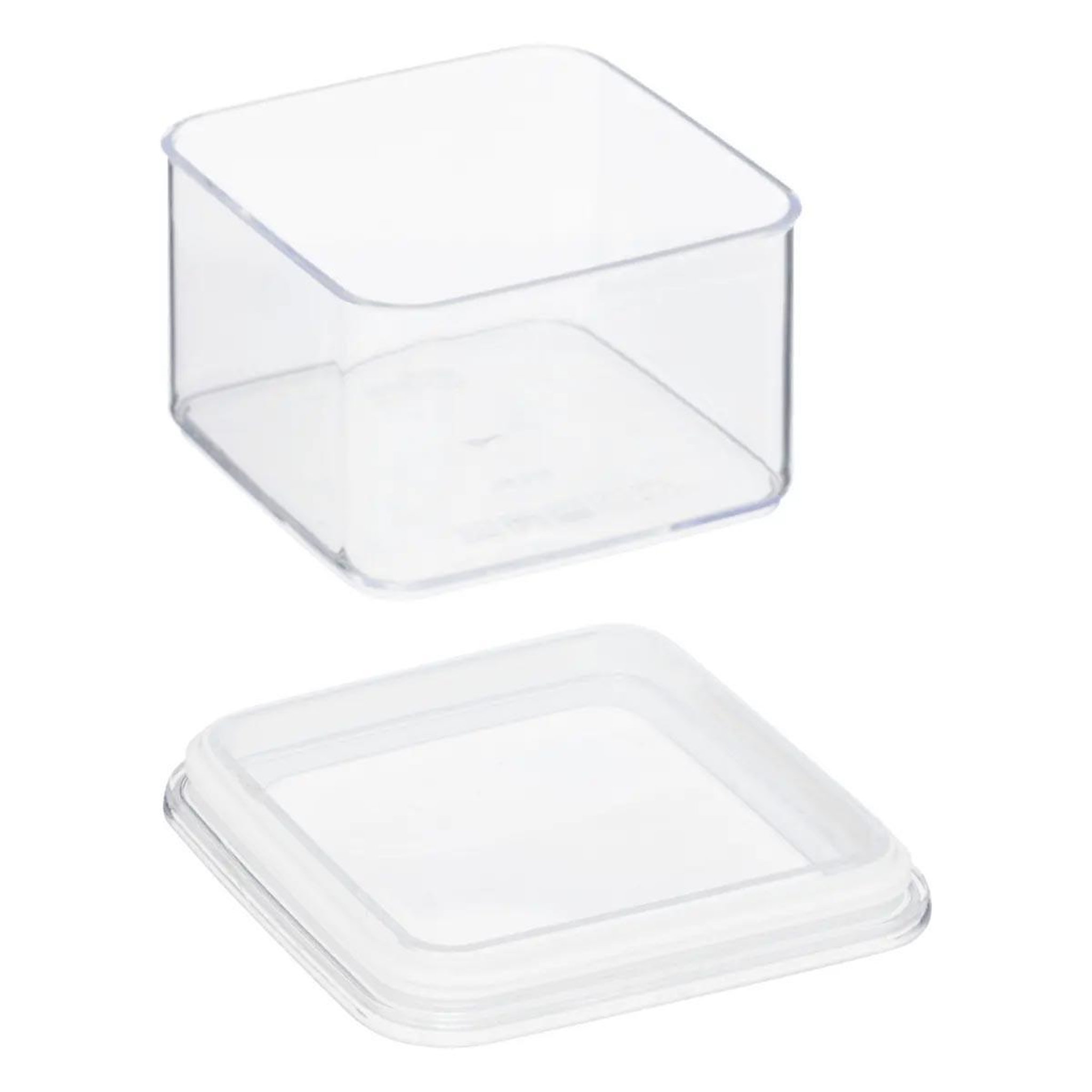 Voir la diapositive 2 : FIVE Boîte de conservation carrée  eske  500ml blanc