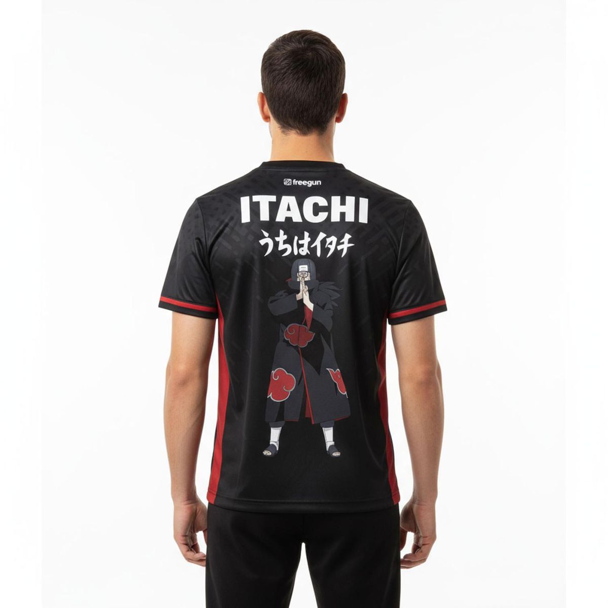FREEGUN T-shirt homme en polyester Naruto Shippuden  Itachi