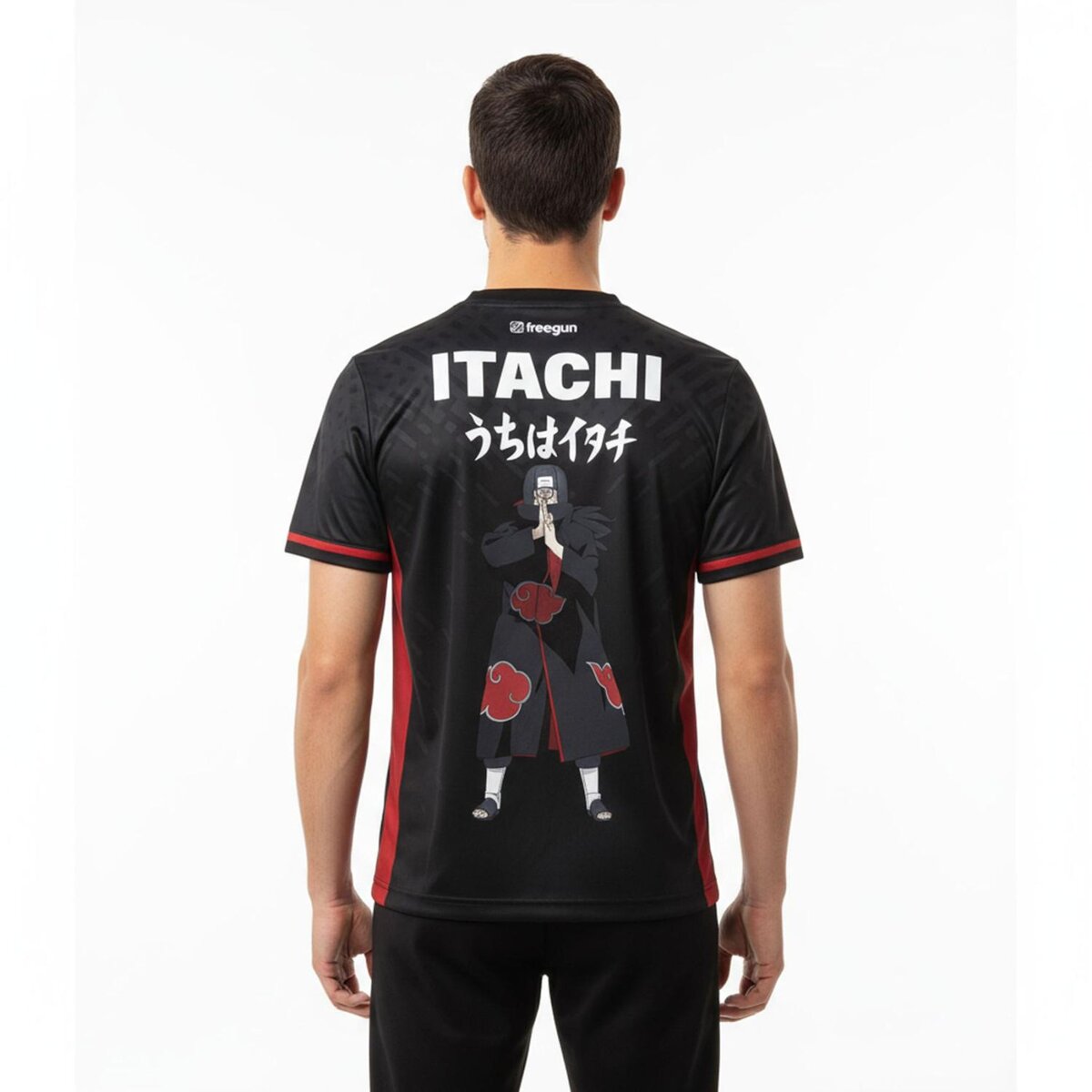 FREEGUN T-shirt homme en polyester Naruto Shippuden  Itachi