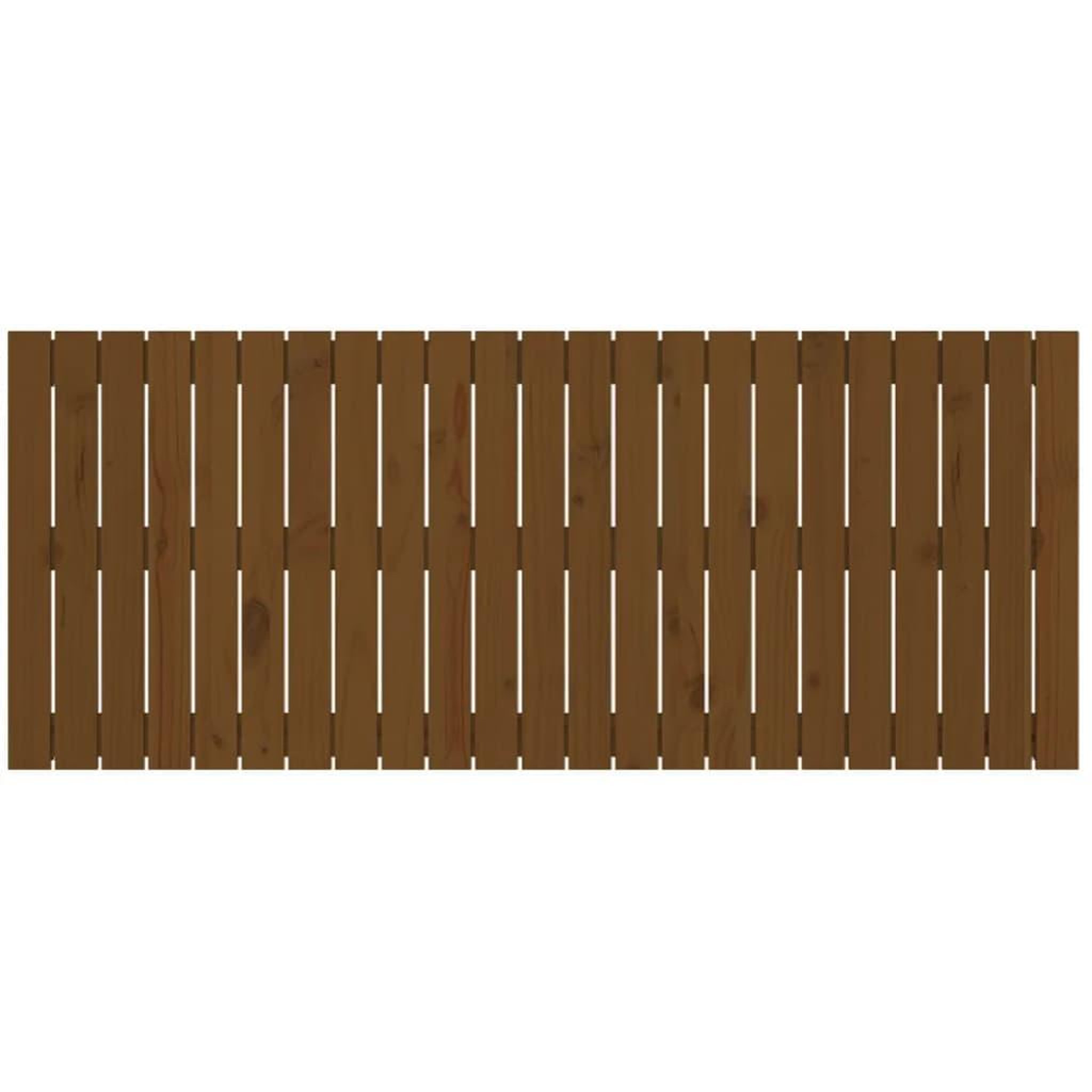 Voir la diapositive 4 : VIDAXL Tete de lit murale Marron miel 147x3x60 cm Bois massif de pin