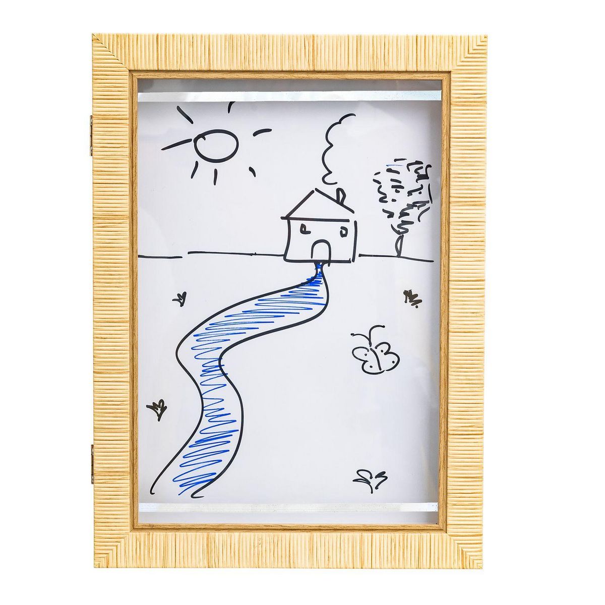 ATMOSPHERA Cadre à dessin en bois THEA - Beige