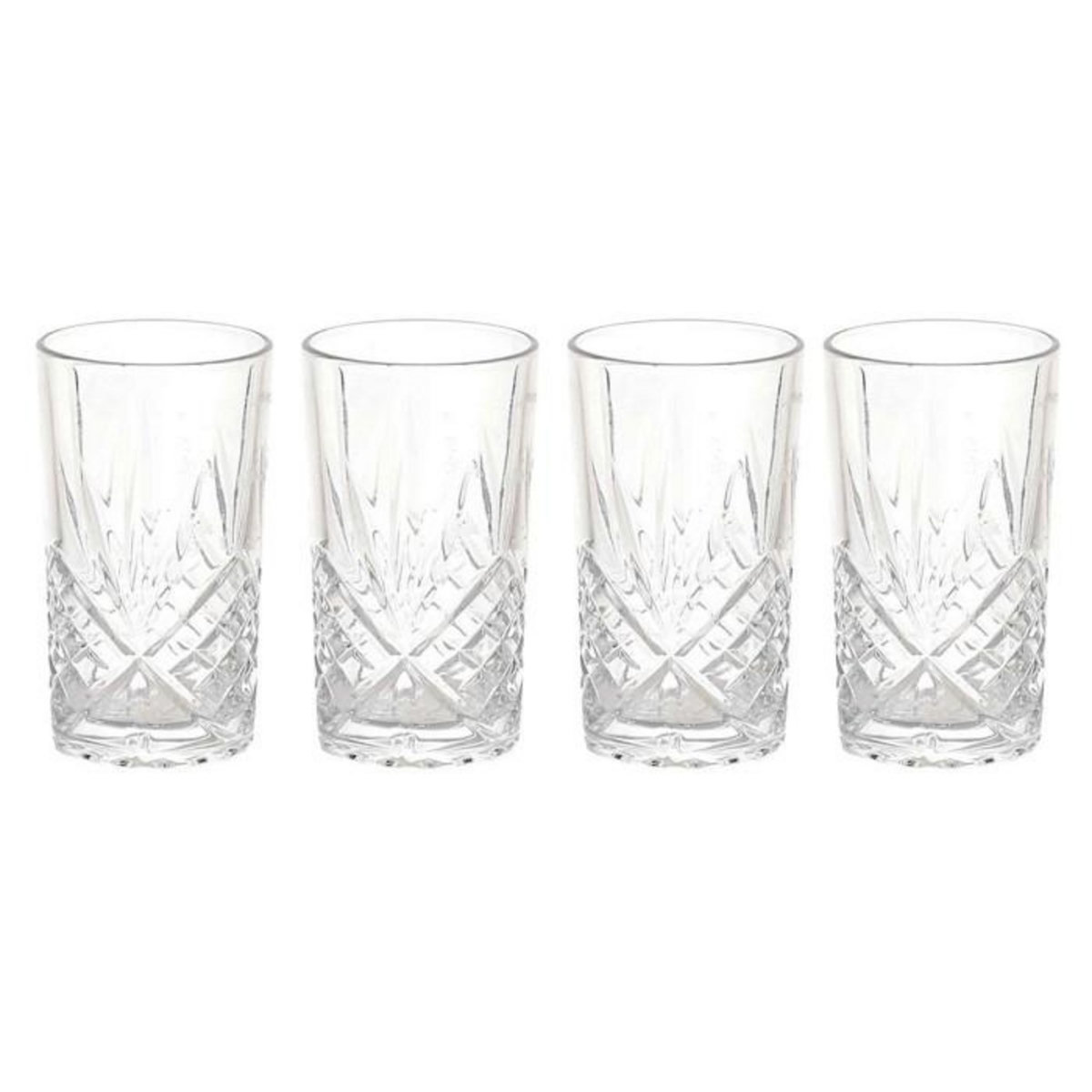 Paris Prix Lot de 4 Verres à Cocktail  Royal  40cl Transparent