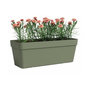 Voir la diapositive 2 : ARTEVASI Jardiniere - Plastique - Vert Cendre� - Rectangulaire - L49,9 x P20 x H18,1cm - ARTEVASI