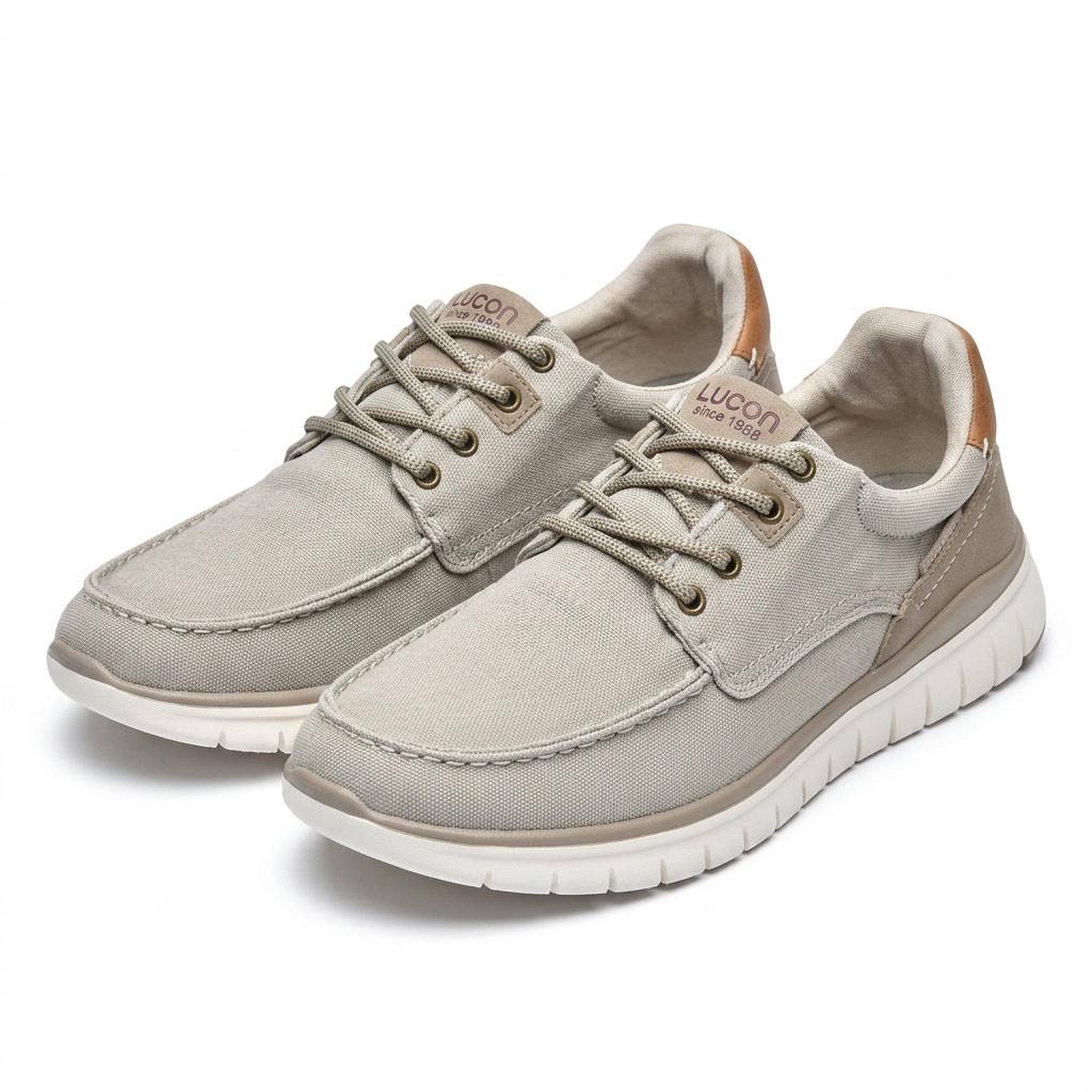 Voir la diapositive 3 : OZABI OZABI Basket homme confort semelle souple style bateau