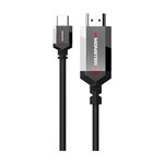 Monster Cable Câble USB-C USB C vers HDMI 4K HDR 60HZ 2M