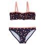 Voir la diapositive 1 : IN EXTENSO Maillot de bain 2 pièces fraises fille