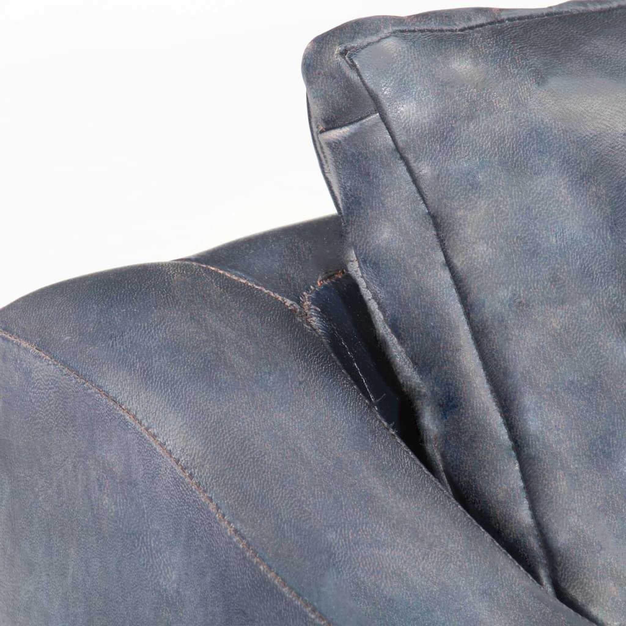 Voir la diapositive 5 : VIDAXL Chaise cabriolet Gris cuir veritable