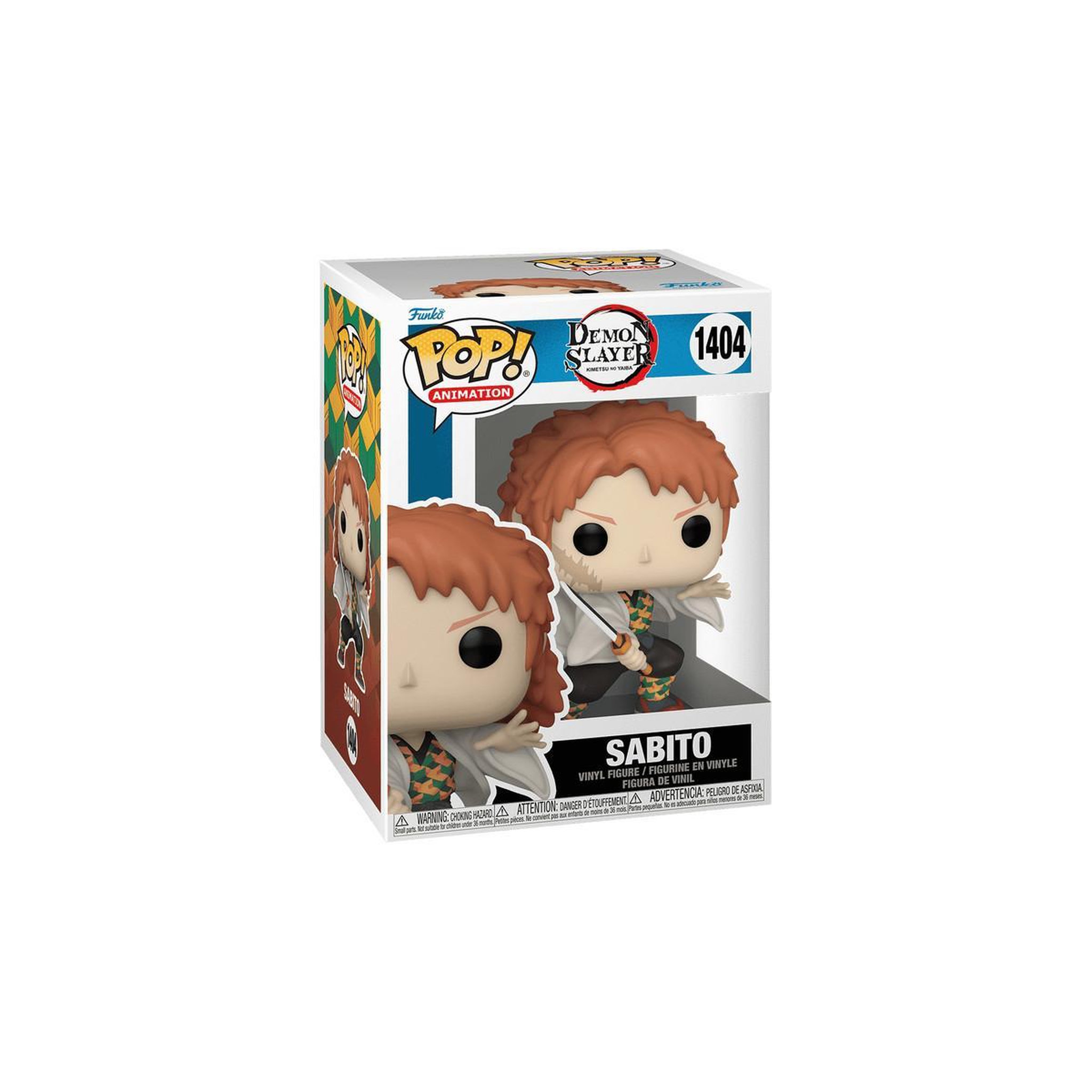 Voir la diapositive 3 : Funko Figurine Funko Pop Animation Demon Slayer Sabito No Mask