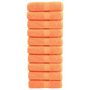 Voir la diapositive 1 : VIDAXL Serviettes d invité de qualité supérieure SOLUND 10 pcs orange