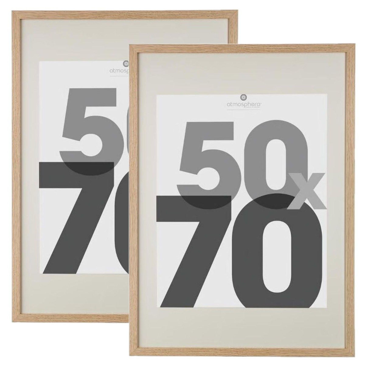 ATMOSPHERA Lot de 2 cadres photo EVA