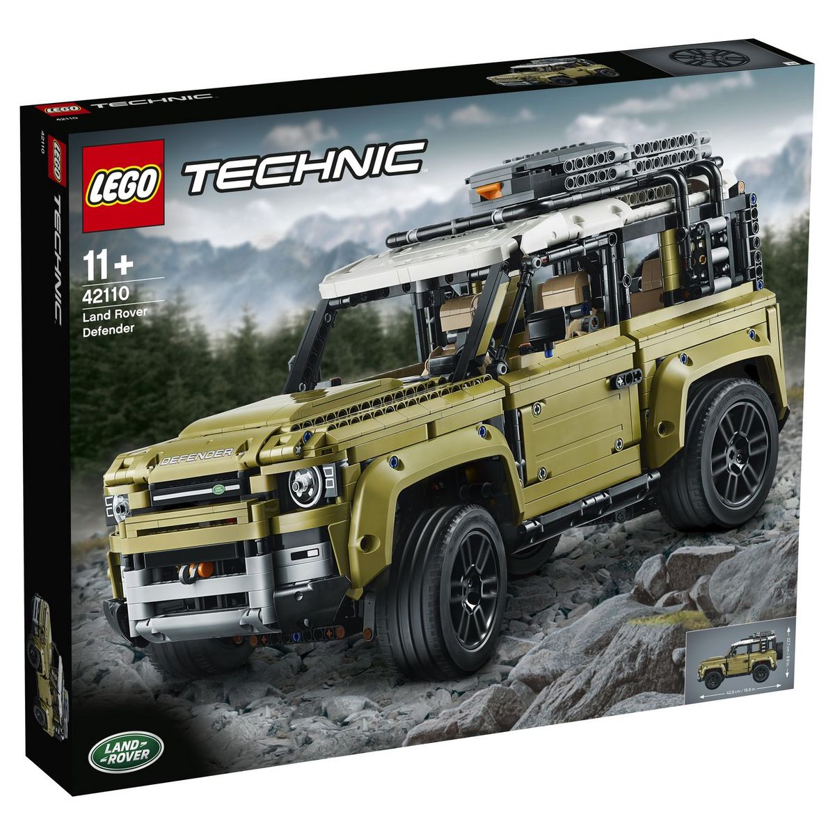 LEGO Technic 42110 Land Rover Defender Modèle à Construire de Voiture