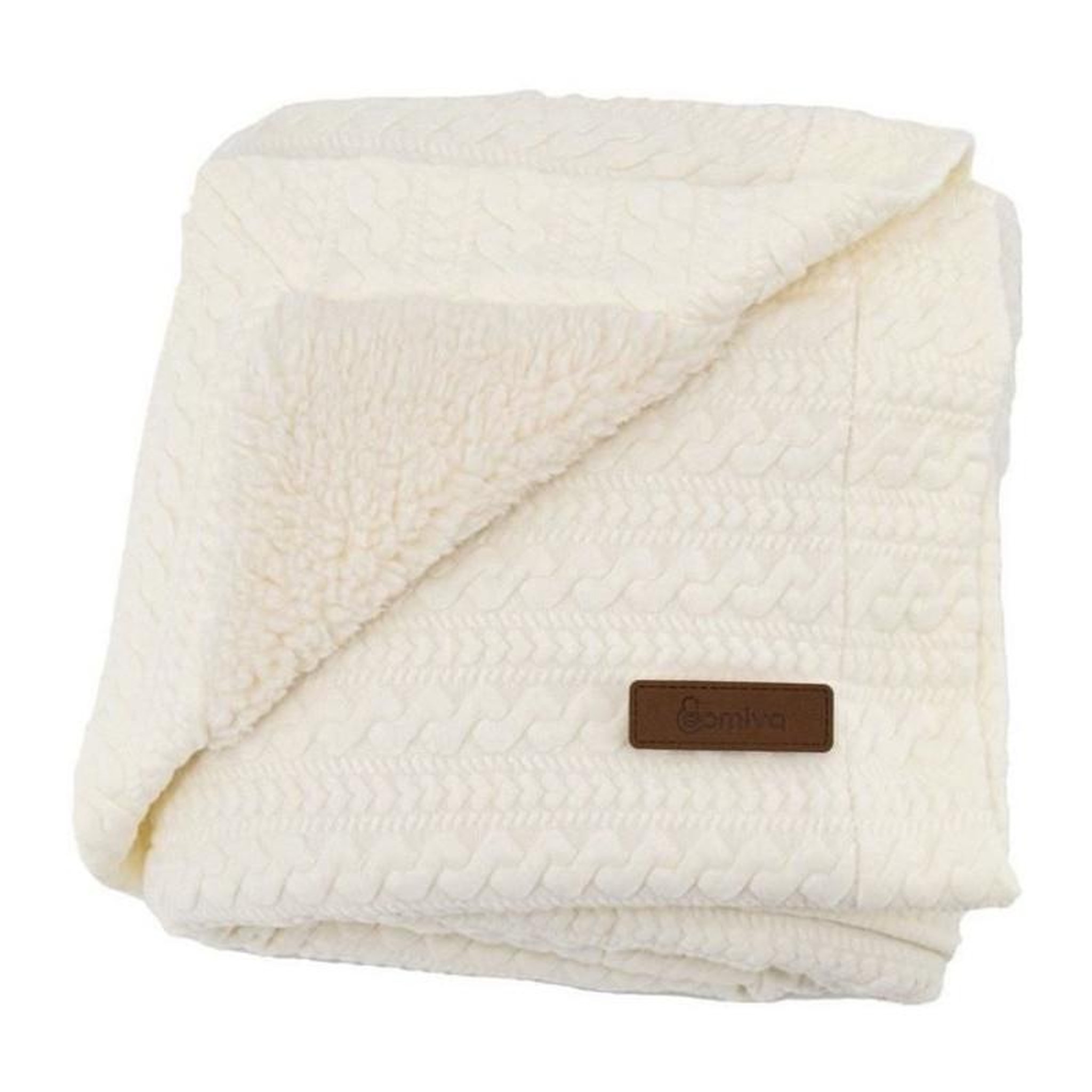 DOMIVA Couverture - DOMIVA - BOUBOU - Double face - 75x100 cm