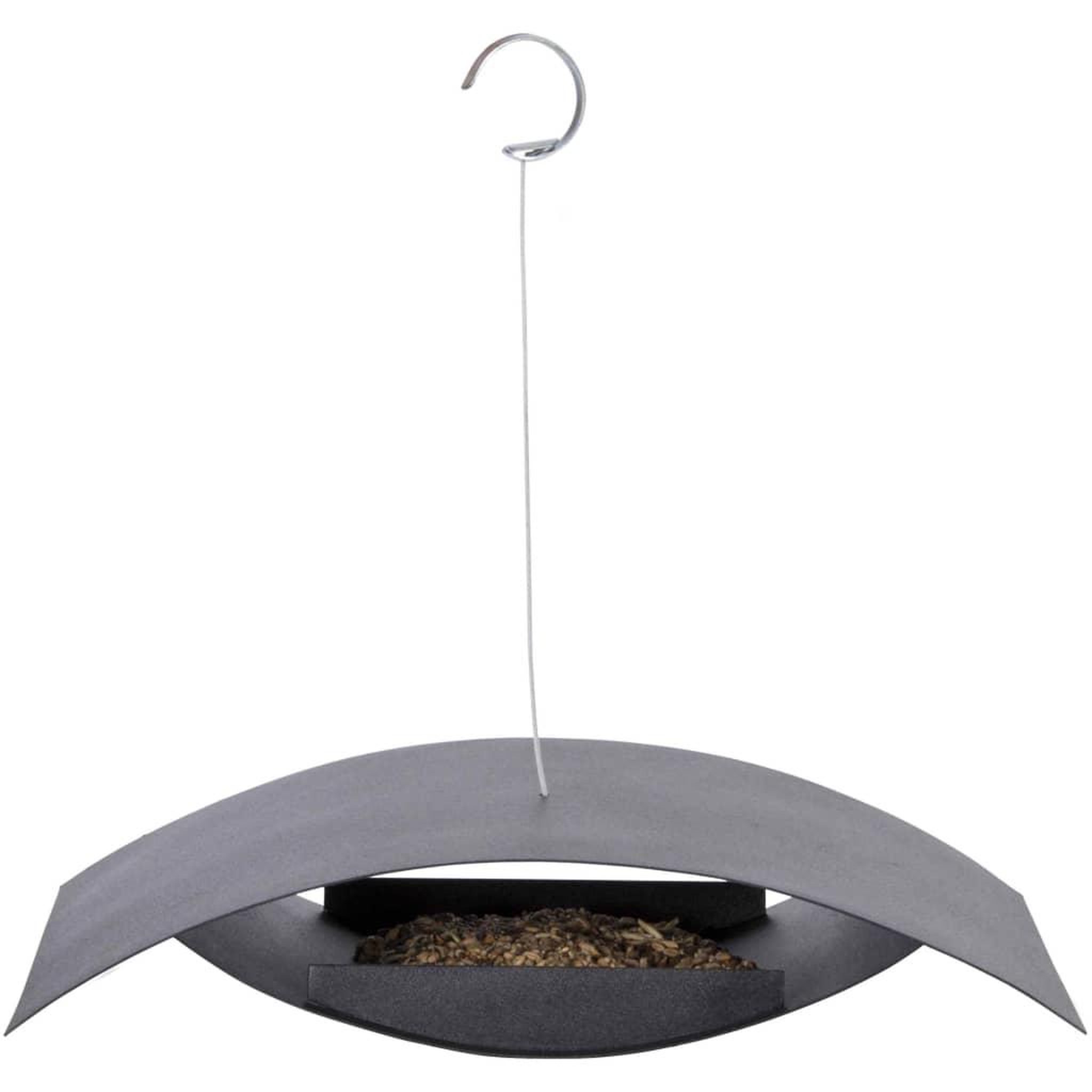Voir la diapositive 4 : ESSCHERT DESIGN Esschert Design Mangeoire a oiseaux suspendue Noir S FB437