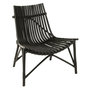 Voir la diapositive 1 : Paris Prix Fauteuil Design en Rotin  Margery  84cm Noir